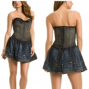 GUESS  ⭐️Premium Natazha strapless jean dress